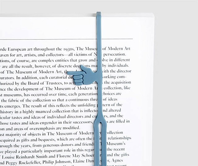 بوك مارك للكتب مع كف يد لتحديد الأسطر سيليكون مطاط بألوان مختلفة