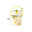 كوب عصائر زجاج ek 126
