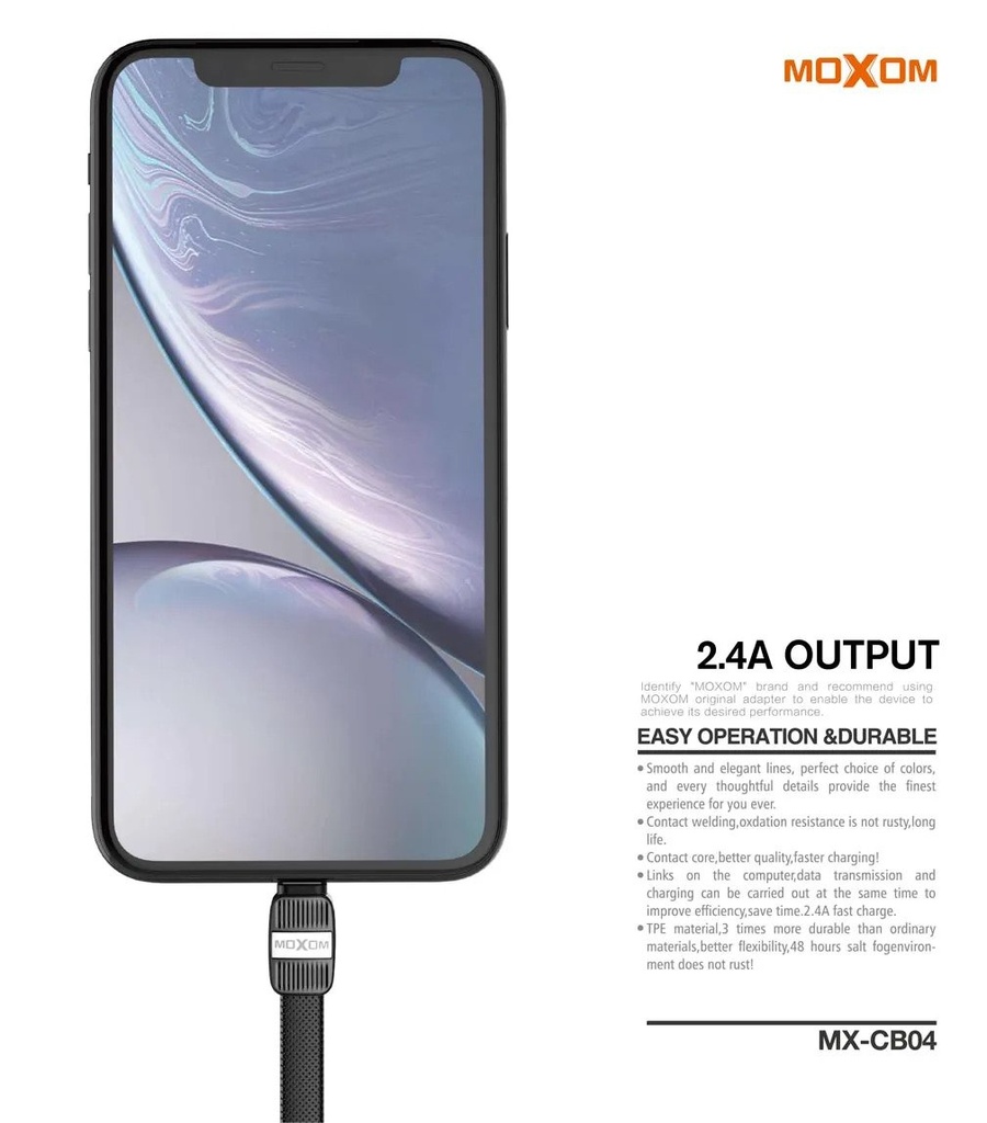 Moxom Cable كود cb04 Ip