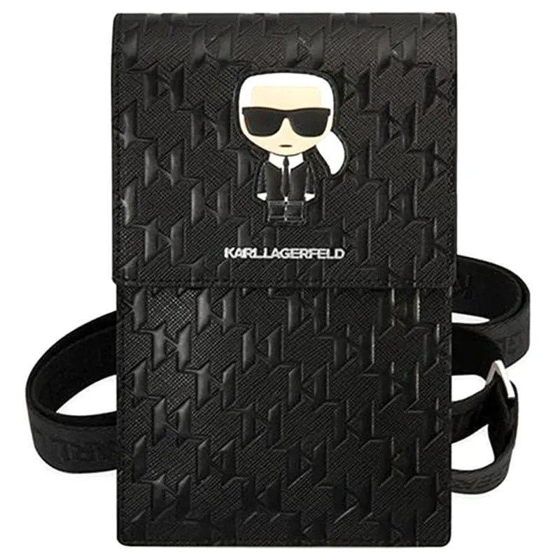 Men Shoulder Bag Karl Design Everyday Use