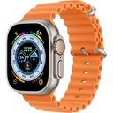 W&amp;O X8+ Ultra Smart Watch (49mm) Aluminum Case With Silicone Strap