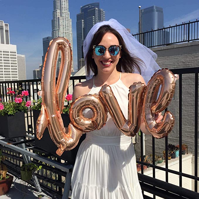 CM 66*109بالوان مختلفة Love بالون هيليوم