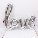 CM 109*66 بالوان مختلفة Love بالون هيليوم