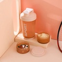 SportLife Protein Shaker - With Storage Containers 500ml
