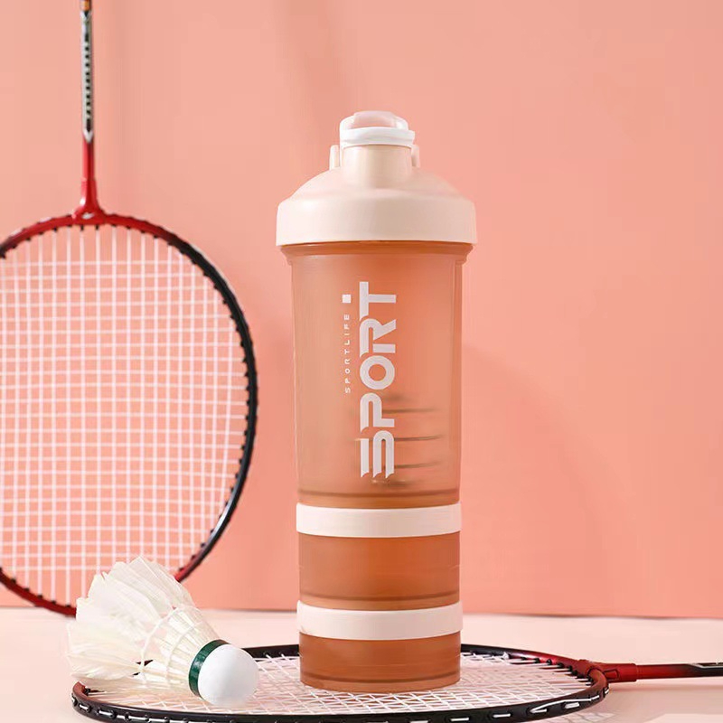 SportLife Protein Shaker - With Storage Containers 500ml