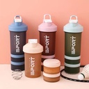 SportLife Protein Shaker - With Storage Containers 500ml
