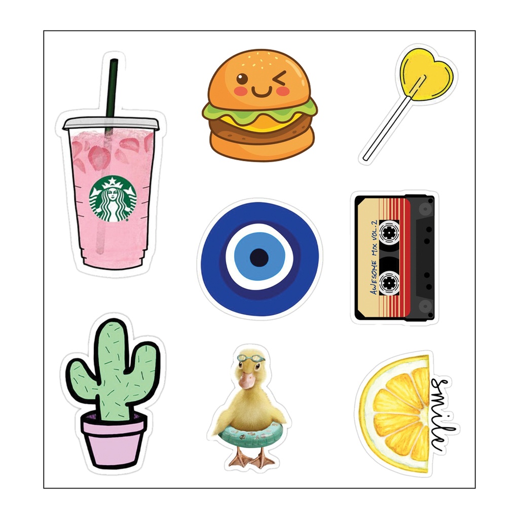 Starbucks &amp; lollipop set