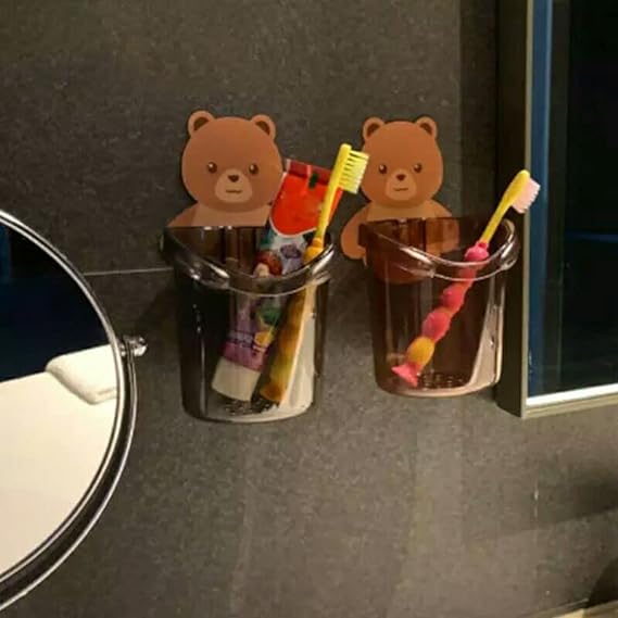 حامل فرش شكل دبدوب  3 قطع بلزق دابل فيس قوي للتعليق علي الحائط