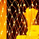 ستارة شبكية مضيئة 240 ليد لتزين الحائط ولاعطاء اجواء رمضان