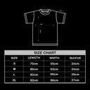 Red Skull Heart Oversize T-shirt- Black