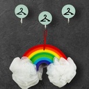 طقم هوك 3 قطع شكل شماعة لتعليق الملابس