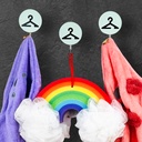 طقم هوك 3 قطع شكل شماعة لتعليق الملابس