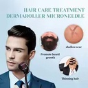 ديرما رولر بإبر دقيقة .50 مم لتحفيز الكولاجين وتجديد البشرة وعلاج آثار الندبات