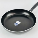 طاسة تيفلون بغطاء زجاجي بمقبض لسهولة الحمل - مقاس 28 سم