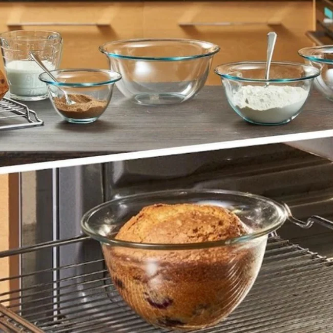 بولة بايركس 2 لتر لتقديم السلطات والمقبلات