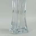 فازة زجاج شفاف شيك للورد بشكل مميز للديكور