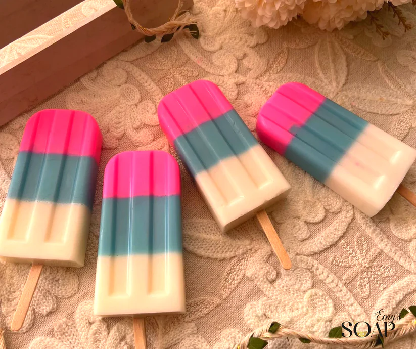 صابونة آيس كريم برائحة غزل البنات – 90 جرام