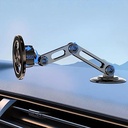 حامل موبايل مغناطيسي معدني قابل للطي والدوران 360 درجة