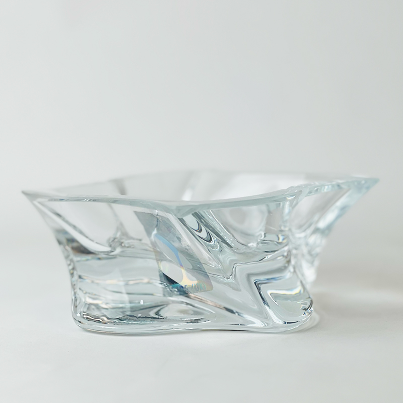 طفاية سجائر زجاج كريستالي مناسبة للمكتب