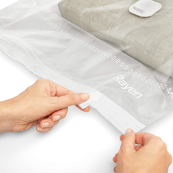 كيس فاكيوم  لتخزين الملابس والبطاطين وتوفير المساحات مقاس 80 * 120 سم