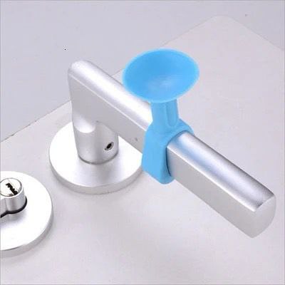 عرض 2 طقم صدادة باب ميني 5 قطع لمنع الأحتكاك والأصطدام بالحائط ومنع الضوضاء وتقشير الدهان