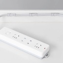 عرض 2 طقم بديل كلبسات منظم للأسلاك والكابلات بلزق دبل فيس للتثبيت علي الحائط والمكتب شفاف 16 قطعة