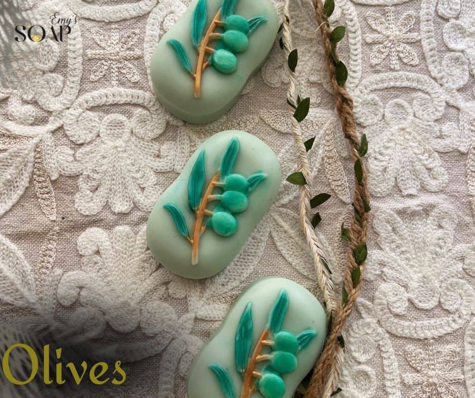 بوكس صابون للوجه والجسم بروائح خلاصة زيت الزيتون - 6 قطع