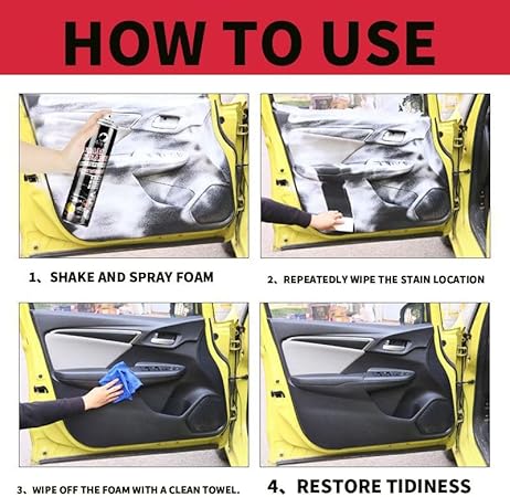 سبراي فوم للتنظيف الجاف متعدد الاستخدامات – 650 ملي