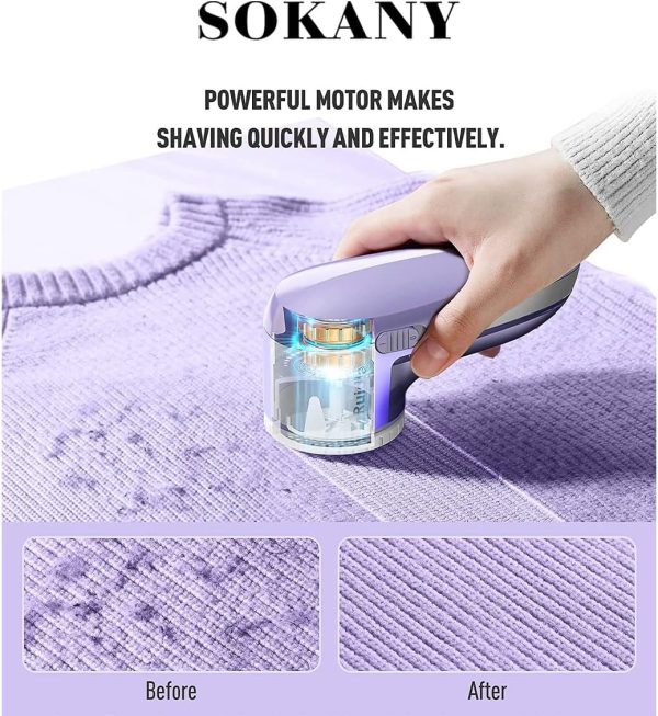 جهاز إزالة الوبر من الملابس والأقمشة والمفارش والمنسوجات