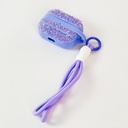 كفر لحفظ الايربودز بتصميم مميز مع حبل للتعليق