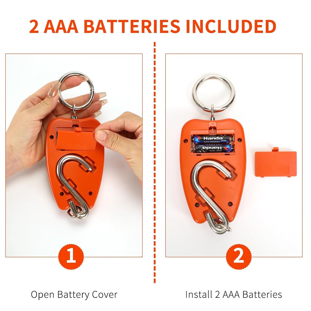 ميزان رافعة ديجيتال محمول بشاشة ليد رقمية يحمل حتى 200 كجم