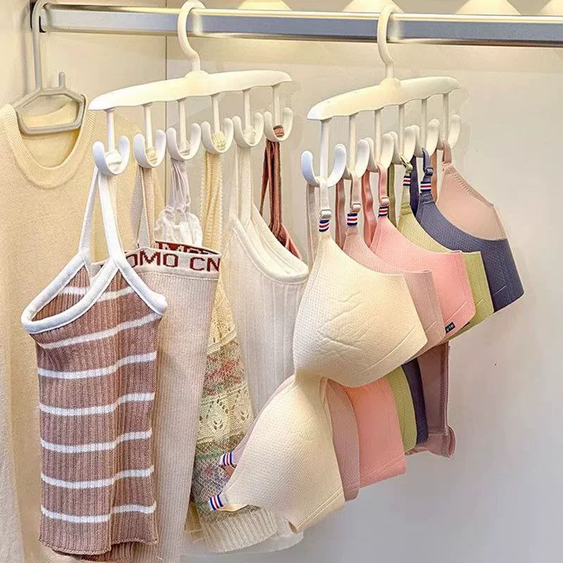 شماعة دولاب ب 6 هوك لتعليق الملابس الخفيفة والنشط والأحزمة
