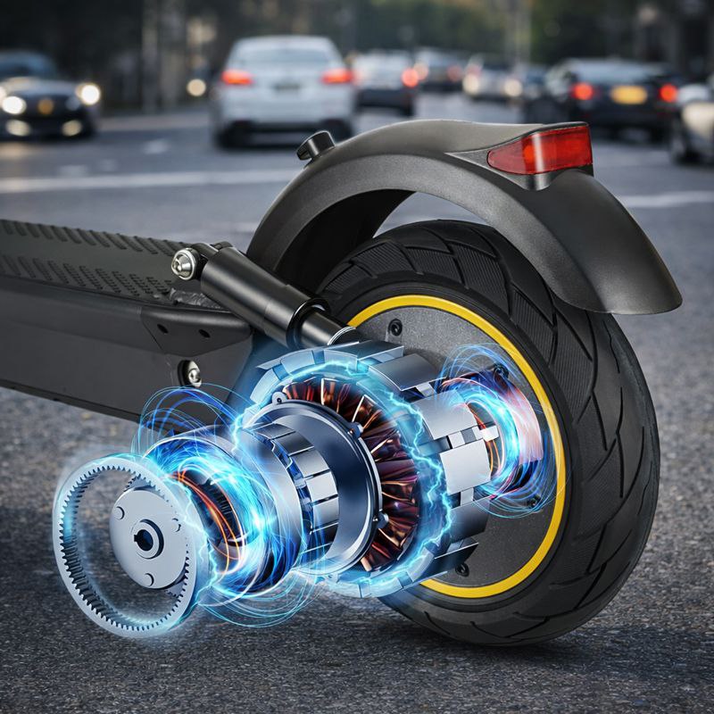 سكوتر كهربائي للتنقل السريع بشاشة ديجيتال للتحكم الكامل أثناء القيادة