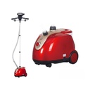 مكواة بخار عمودية بستاند وشماعة لكي الملابس بقدرة 1800 واط وسعة خزان 1.5 لتر