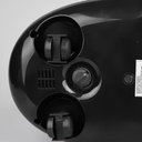 مكواة بخار عمودية بستاند وشماعة لكي الملابس بقدرة 1800 واط وسعة خزان 1.5 لتر