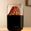 فواحة مضيئة بتصميم بركان بوضعين للرذاذ بسعة خزان 300 ملي