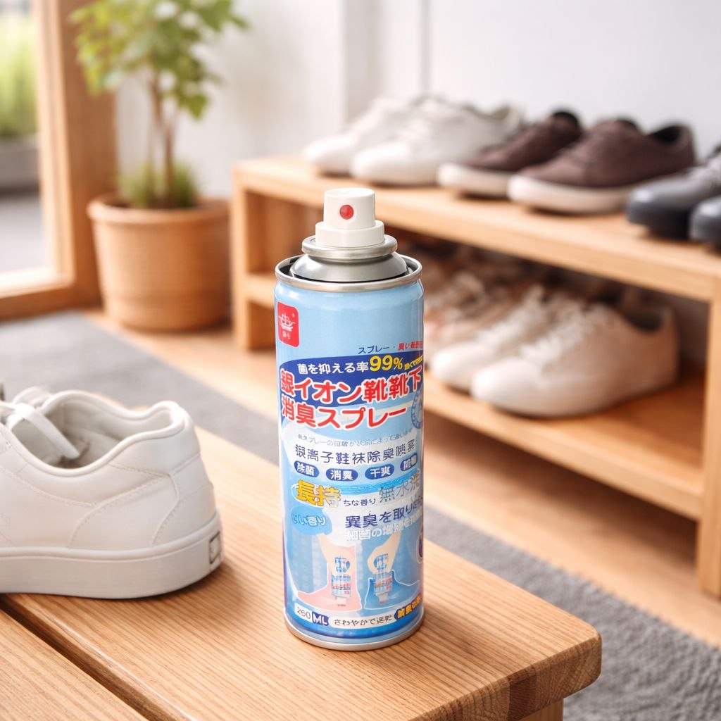 سبراي معطر لازالة الروائح الكريهة للأحذية 260 مللي
