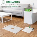 باكت مناديل مبللة للممسحة لتنظيف وتلميع الأرضيات 12 منديل