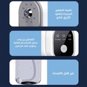 جهاز بخار نانو ستيم بضوء أزرق سعة 380 مل قابل لإعادة الشحن
