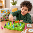 لعبة سباق الأرانب وتسلق الجزر التفاعلية للأطفال