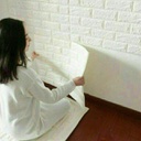 ورق الحائط اللاصق 3D ورق حائط بلصق ذاتي سهل الاستخدام