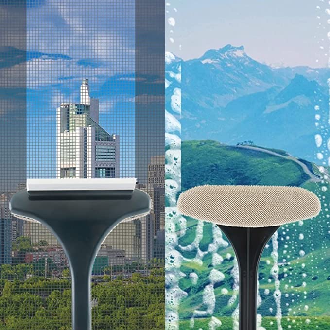 مساحة السلك والزجاج العبقرية لتنظيف سهل وبدون غبار