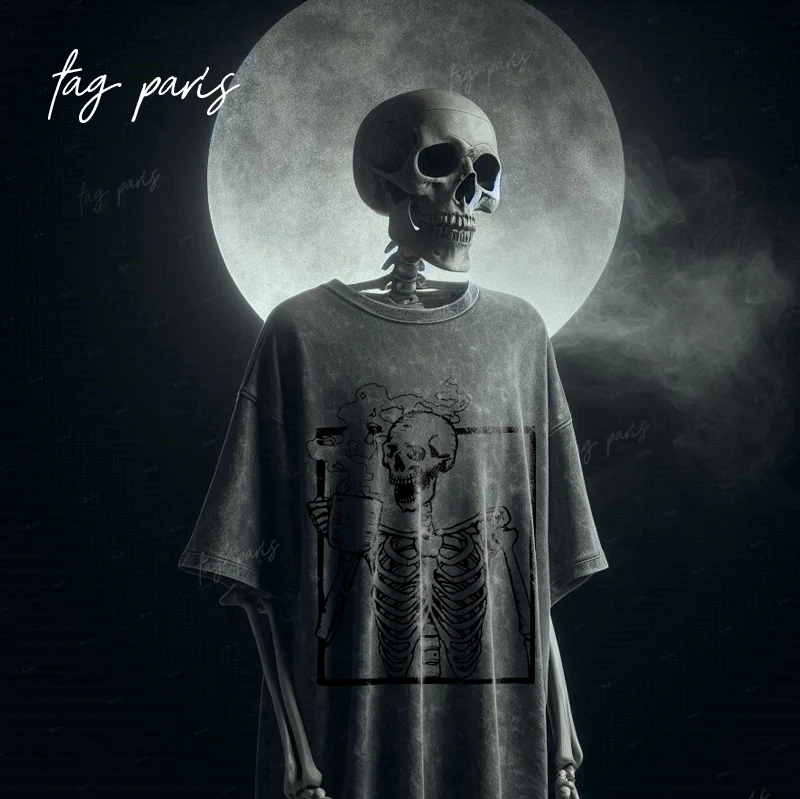 Morning Coffee  تيشيرت اوفر سايز