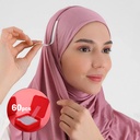 مجموعة دبل فيس شفاف 60 قطعة لتثبيت الاغراض بدون حفر - مناسب لثبيت الطرح