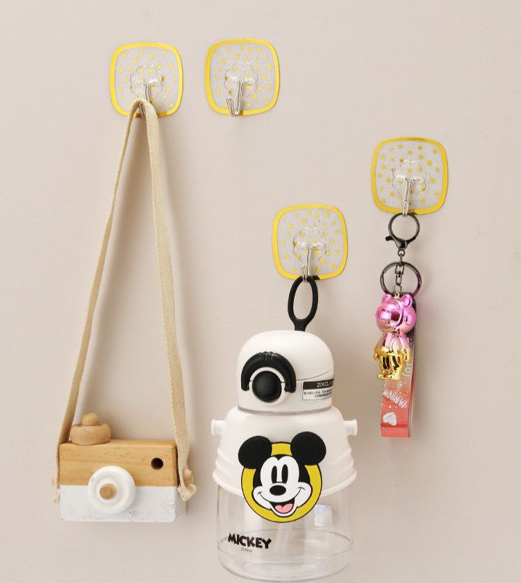 طقم هوك 9 قطع بتصميم مزين بنجوم جولد للملابس والاكسسوارات