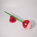 فرشة ميكاب لدمج الكنتور والكونسيلر وكريم الاساس شكل وردة