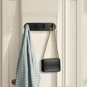 شماعة ميني معدن ب 4 هوك لتعليق الملابس والشنط