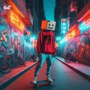 Micky Mouse ZA# هودي اوفر سايز قطن