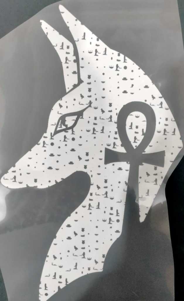 Key Of Life Ankh Print ( White Print)