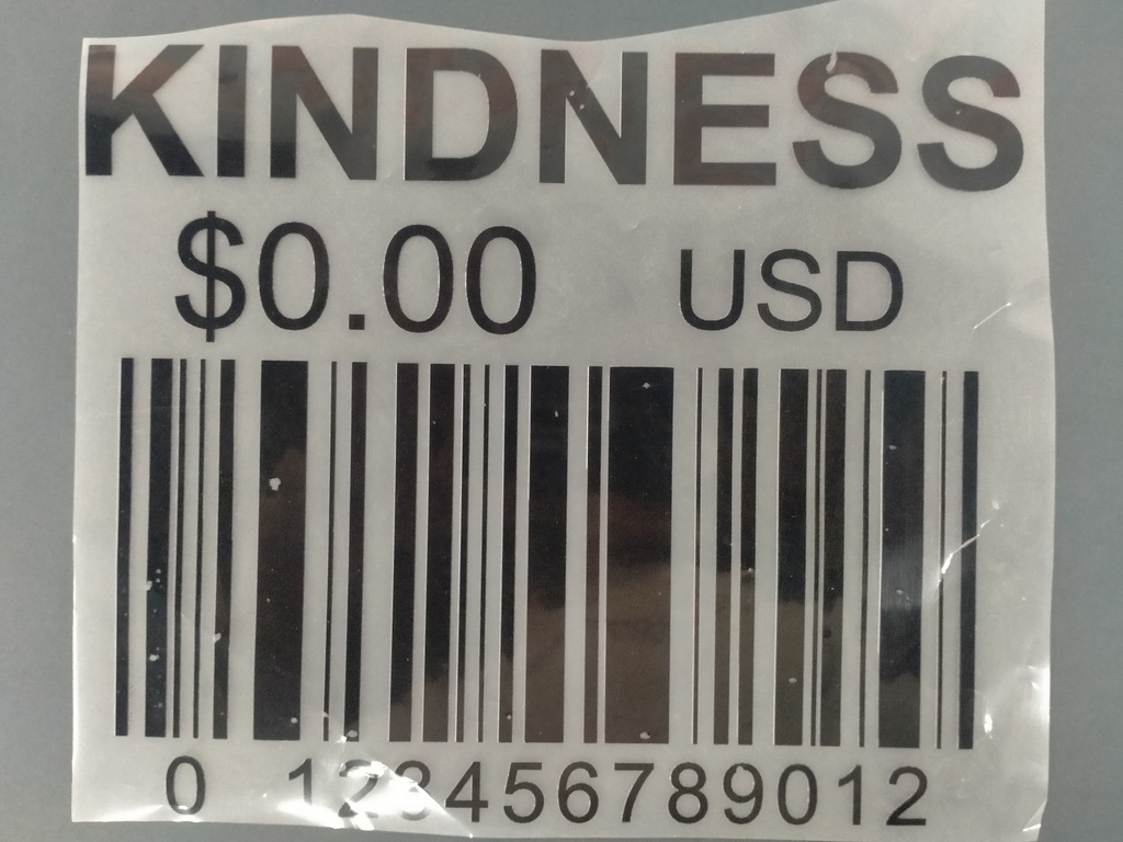 Kindness print